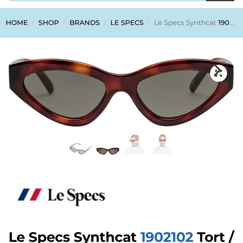 Le specs synthcat sunglasses